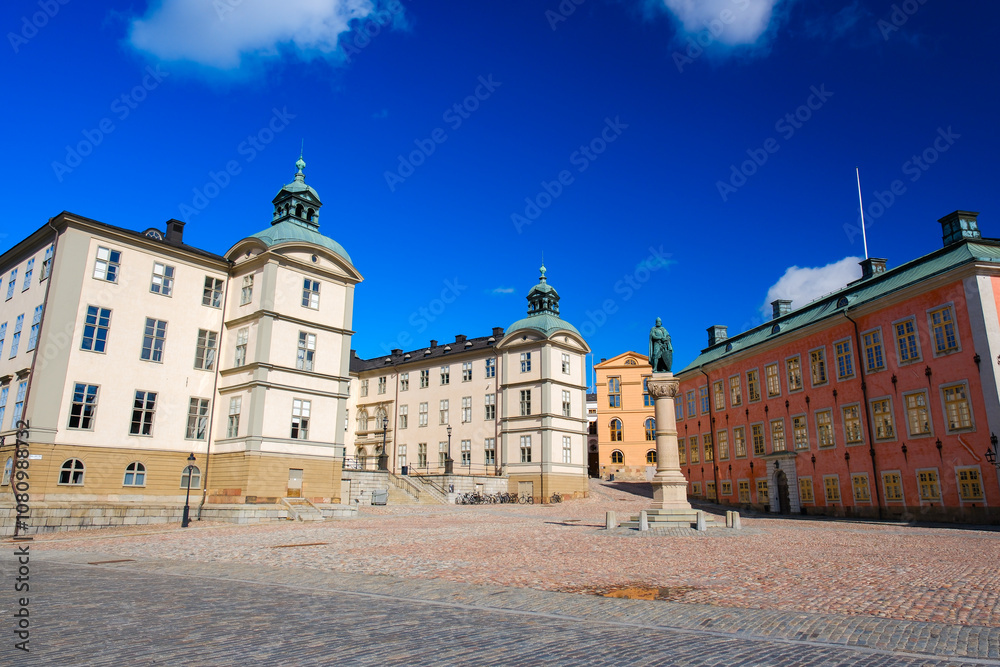 Fototapeta premium スウェーデン ストックホルム リッダーホルメン島、ビルイェル・ヤール広場
