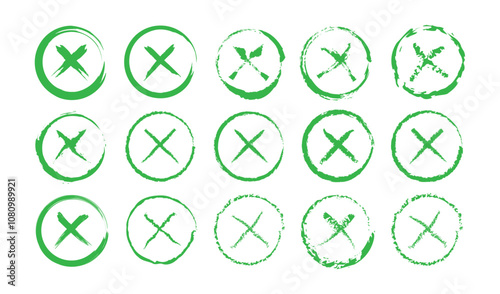 green cross mark icon on a transparent background png