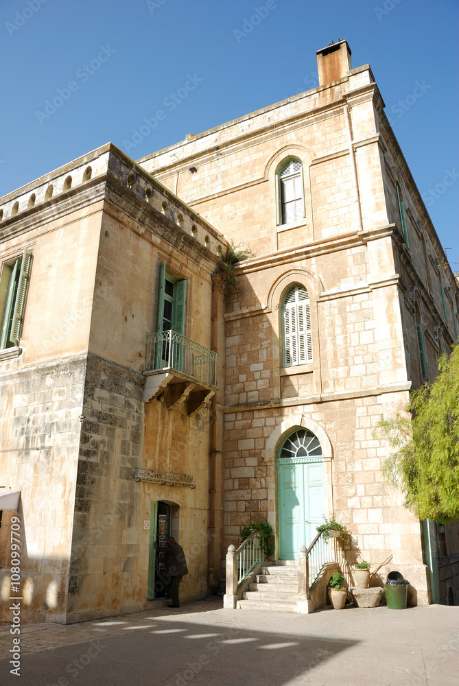 Estanque de Betesda en la ciudad antigua de Jerusalén, Israel Estanque de Betesda en la ciudad antigua de Jerusalén, Israel