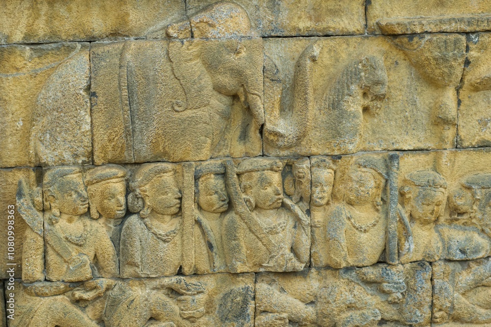 Borobudur Tempio Indonesiano, Java centrale Borobudur Tempio Indonesiano, Java centrale