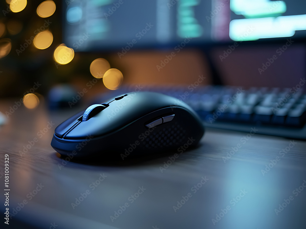 High-Quality Stock Photo of a Computer Mouse on a Table