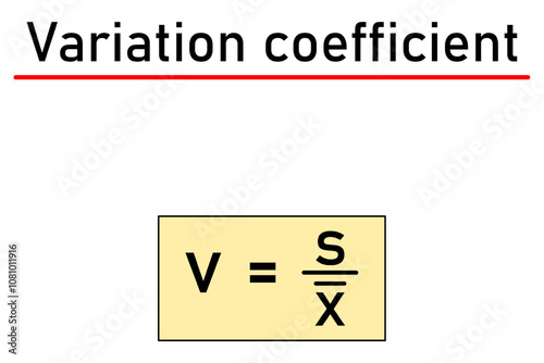 Variation coefficient - formula for calculation, characteristic of the variability of a statistical set