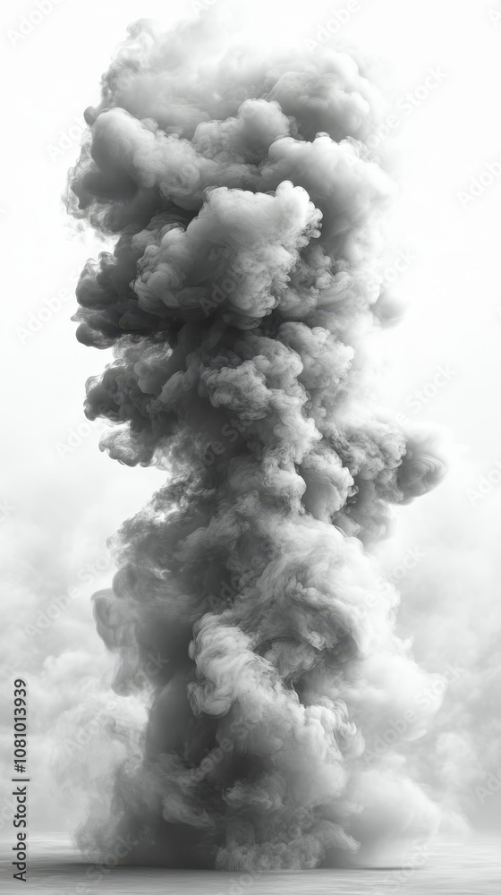 Abstract Smoke Clouds
