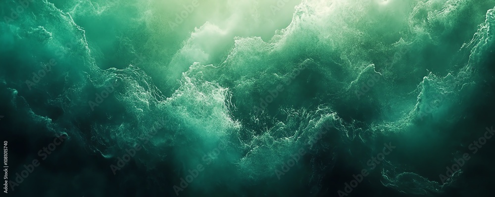 Elegant Deep Emerald Green Gradient Elegant Deep Emerald Green Gradient