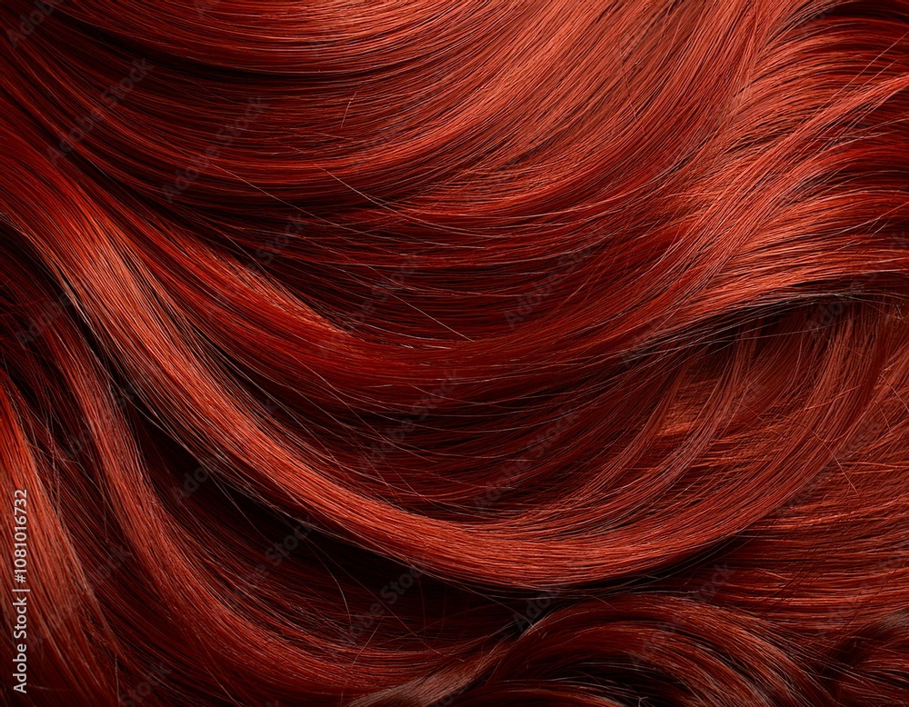 Red hair full screen backgroun Red hair full screen backgroun