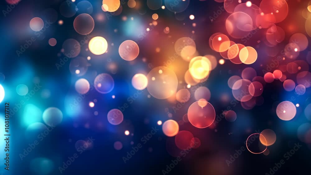 Xmas Vibrant Abstract Bokeh Background with Blue and Red Lights, Ideal for Festive and Creative Design High-resolution Xmas Vibrant Abstract Bokeh Background with Blue and Red Lights, Ideal for Festive and Creative Design High-resolution