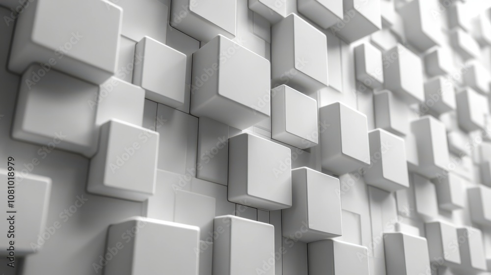 Abstract Geometric Wall Design Abstract Geometric Wall Design