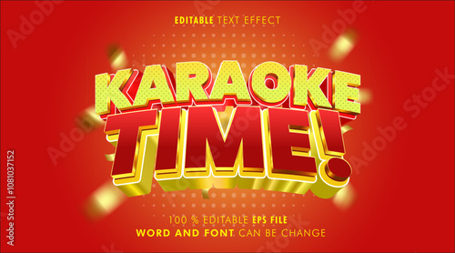 Vibrant 3D Event Editable Text Effect - Eye-Catching Design for Events & Promotions