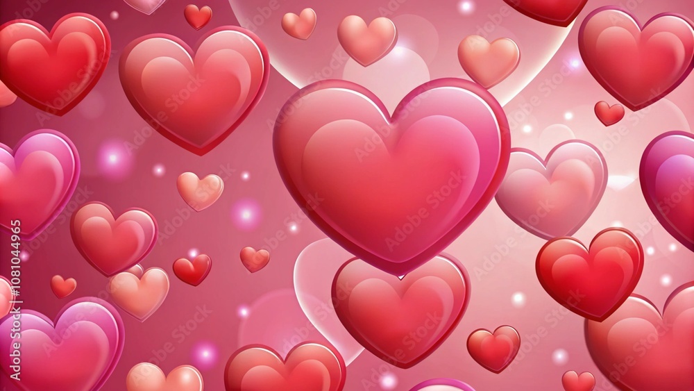 Multiple Red Hearts Floating on a Soft Background for Valentine’s Day Concept, Symbolizing Love, Romance, and Affection in a Festive and Heartwarming Style. Multiple Red Hearts Floating on a Soft Background for Valentine’s Day Concept, Symbolizing Love, Romance, and Affection in a Festive and Heartwarming Style.