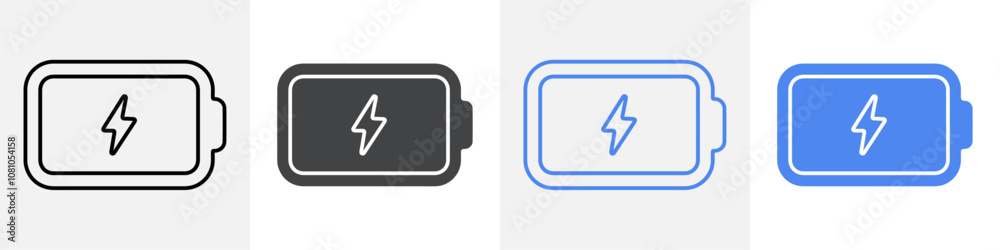 battery icon Group symbol or sign vector battery icon Group symbol or sign vector