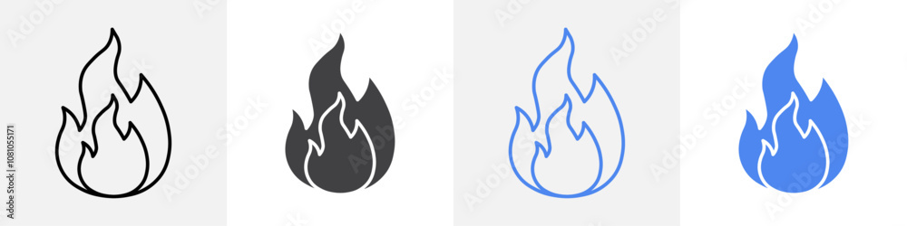 fire icon Group symbol or sign vector fire icon Group symbol or sign vector