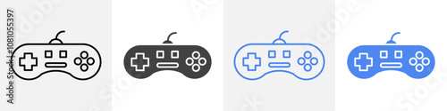 game console icon Group symbol or sign vector
