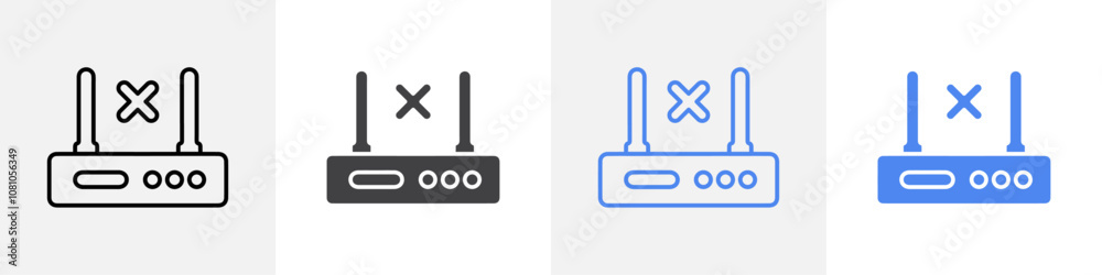 no wifi icon Group symbol or sign vector no wifi icon Group symbol or sign vector