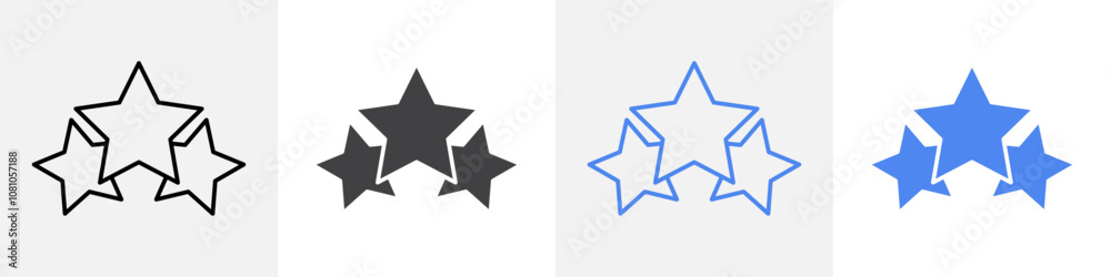 star rating icon Group symbol or sign vector star rating icon Group symbol or sign vector