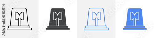 siren icon Group symbol or sign vector