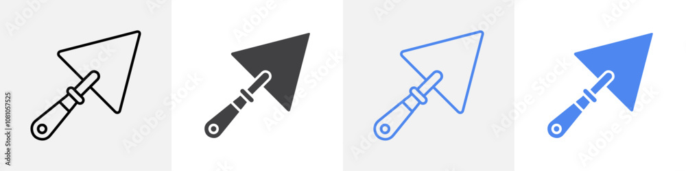trowel icon Group symbol or sign vector trowel icon Group symbol or sign vector