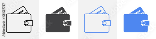 wallet icon Group symbol or sign vector