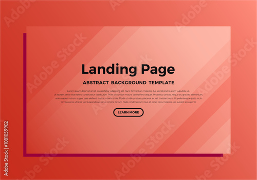 new lading page background template