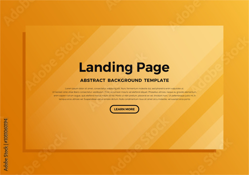 new lading page background template