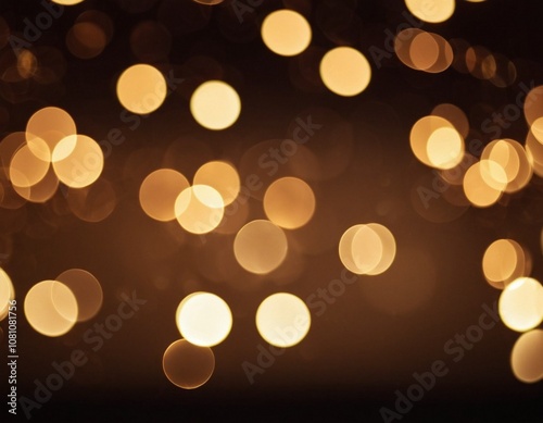 Ein schöner Hintergrund mit Lichtpunkten in Brauntönen