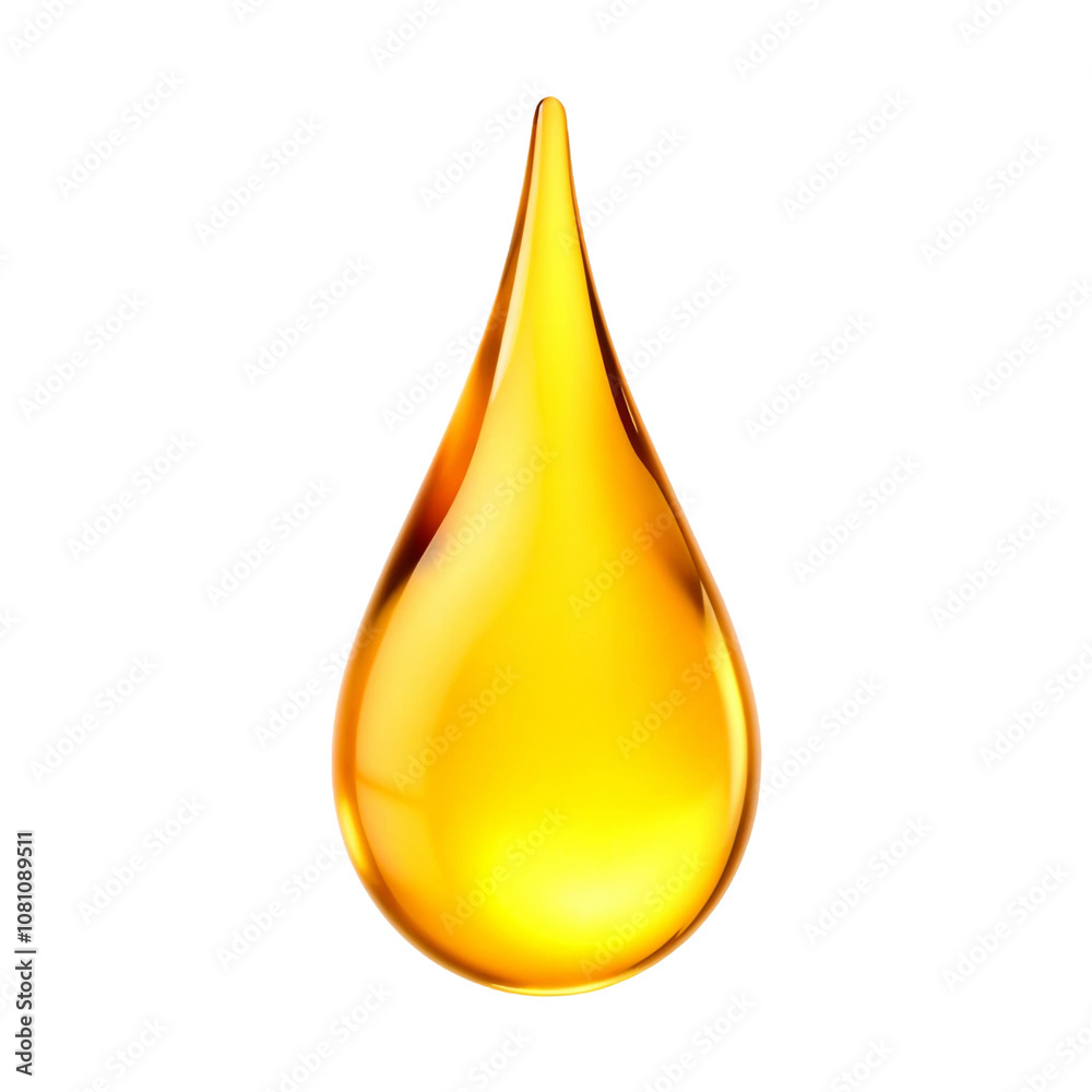3D rendering of a single amber-colored liquid droplet, ai generated png image, transparent background, 3D rendering of a single amber-colored liquid droplet, ai generated png image, transparent background,