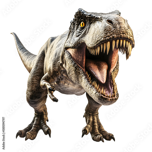 Fototapeta Naklejka Na Ścianę i Meble -  Dinosaur PNG isolated on transparent background
