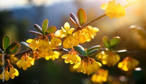 spring bloom of berberine plant metabolic health support and natural beauty
