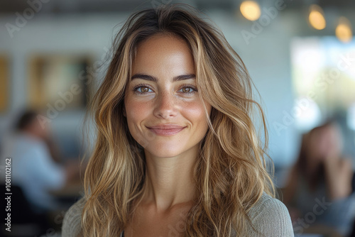 Happy Woman Smiling