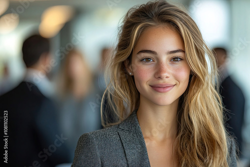 Confident Young Businesswoman