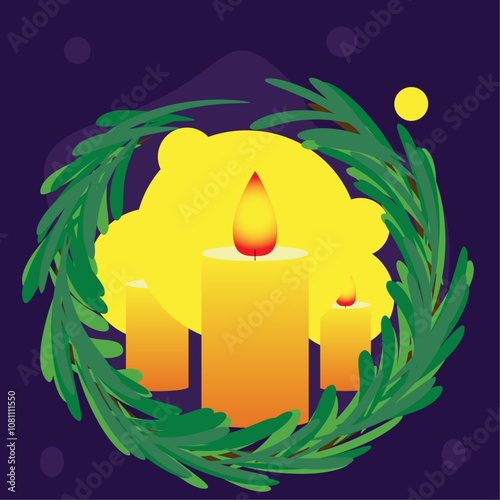 christmas candles