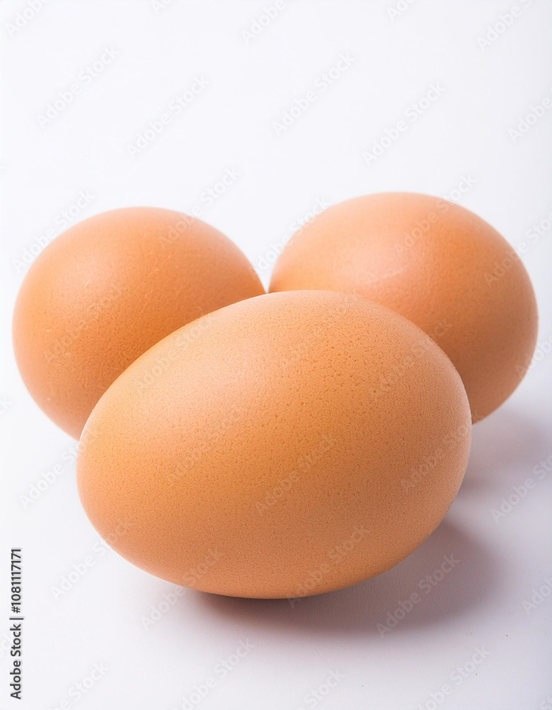 eggs isolated on white background eggs isolated on white background