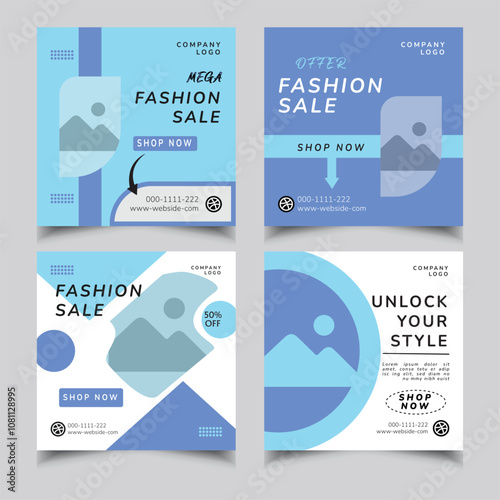 Social media post temples design new design square size instagram webinar social media template banner slider carousel post online seminar web summit business flat templates