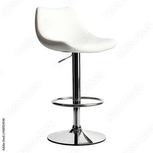 Bar Stool Chair Isolated On Transparent Background