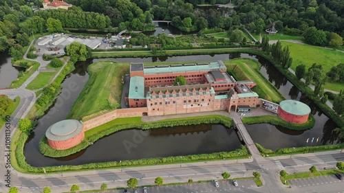 Public Malmö hus arial view photo