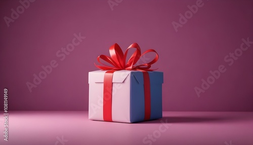 Composición de caja de regalos
