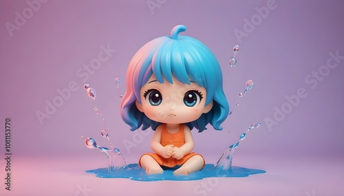 Criaturas y personajes chib photo