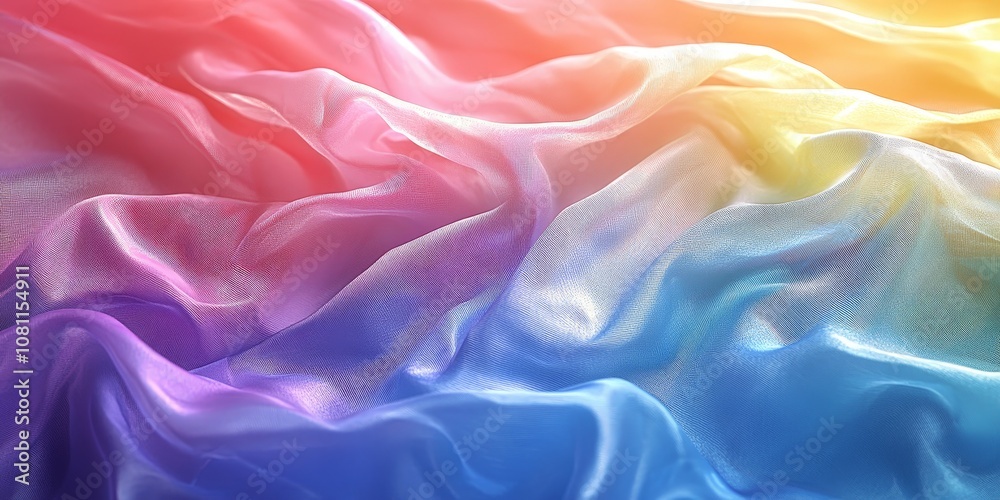 Pastel holographic foil texture with iridescent colors Pastel holographic foil texture with iridescent colors