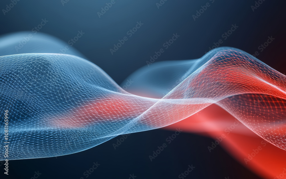 Fototapeta premium Technological sense of fashion color texture commercial background 