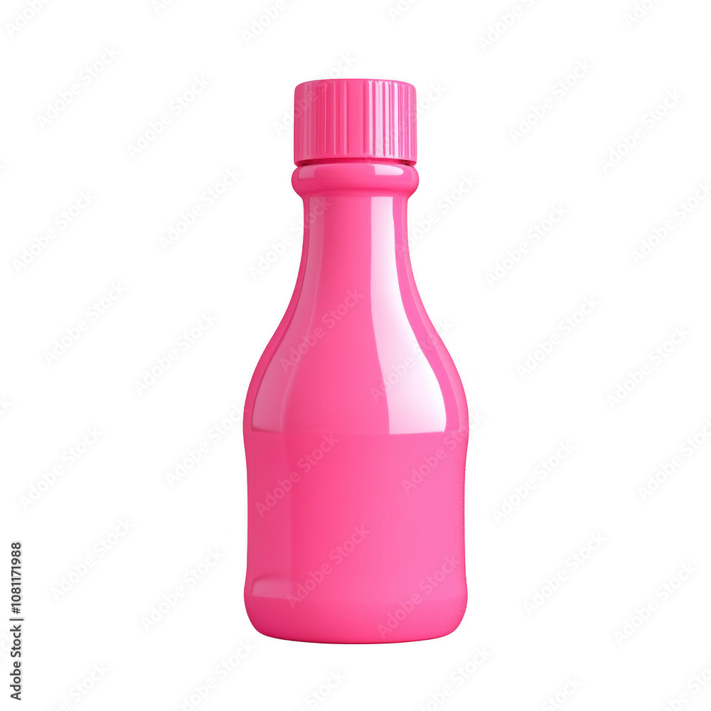 Bottle 3D icon Isolated On Transparent Background Bottle 3D icon Isolated On Transparent Background