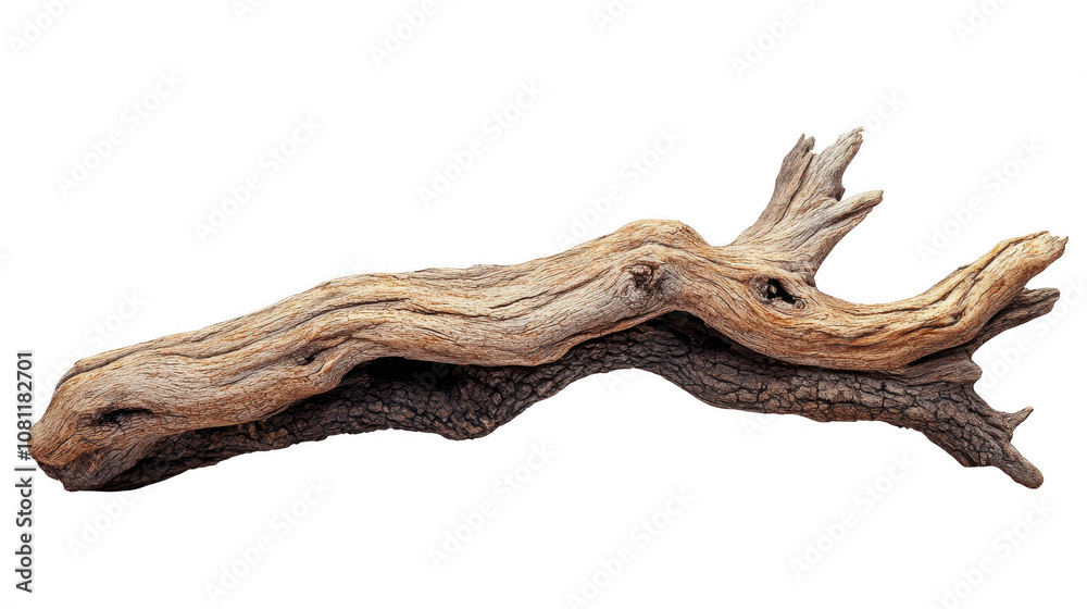 Branch of a dry Old Tree Isolated On Transparent Background Branch of a dry Old Tree Isolated On Transparent Background