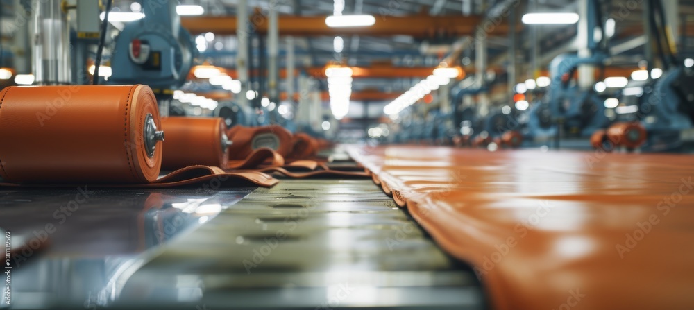 Precision Engineering in Automotive Interior Parts Factory with Robotic Assembly Precision Engineering in Automotive Interior Parts Factory with Robotic Assembly