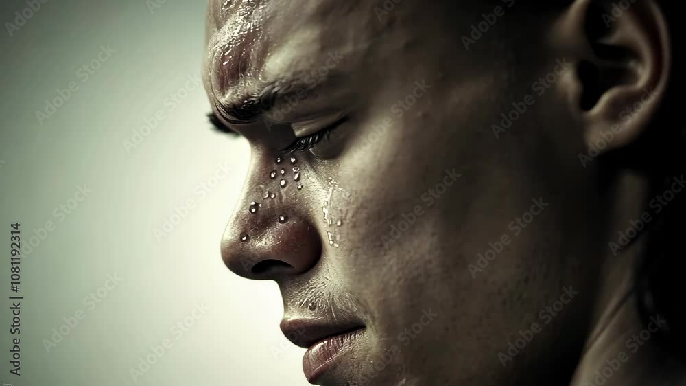 A dedicated athlete exudes concentration and strength, beads of sweat glistening as they embrace the challenges of their regimen in an inspiring environment, ready to push limits A dedicated athlete exudes concentration and strength, beads of sweat glistening as they embrace the challenges of their regimen in an inspiring environment, ready to push limits