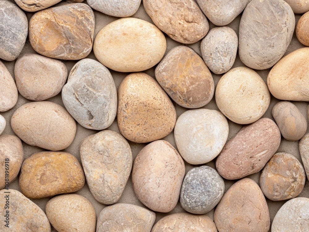 Smooth river rocks and pebbles Smooth river rocks and pebbles