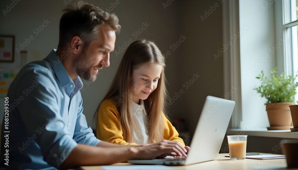 An employee juggling work and family responsibilities, highlighting the stress and challenges of balancing personal and professional life