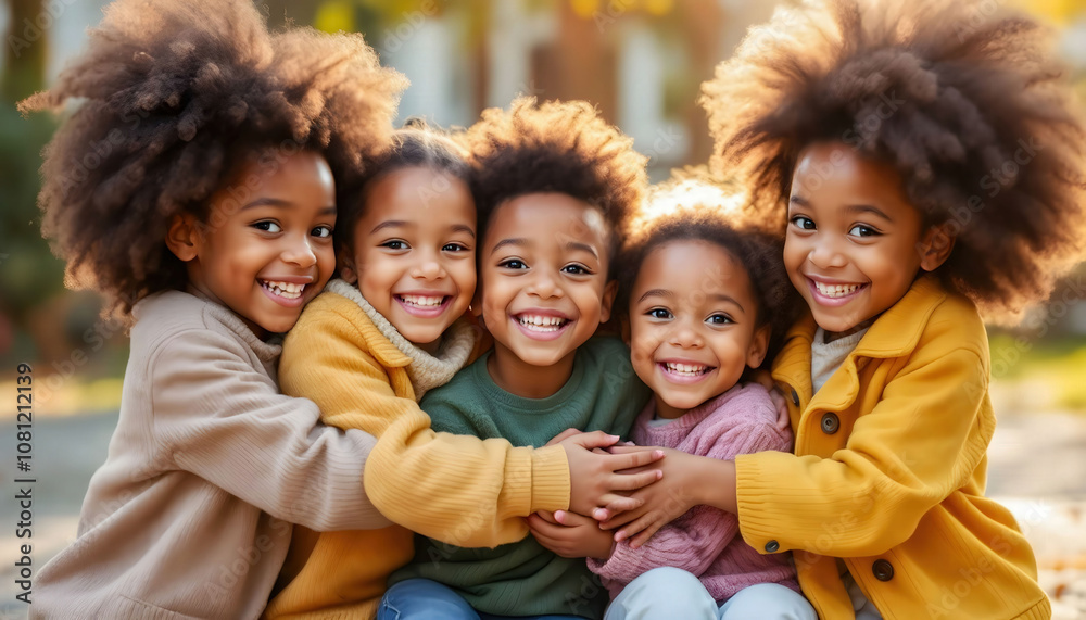 A diverse group of children playing together, promoting inclusivity, friendship, and unity, captured in a candid, highly realistic light A diverse group of children playing together, promoting inclusivity, friendship, and unity, captured in a candid, highly realistic light