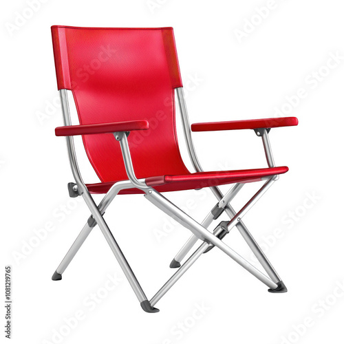 Camping Chair Isolated On Transparent Background