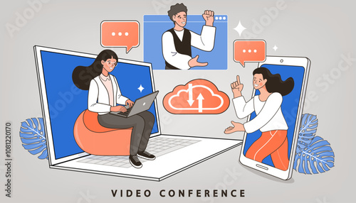 business people in a meeting, conference concept. 