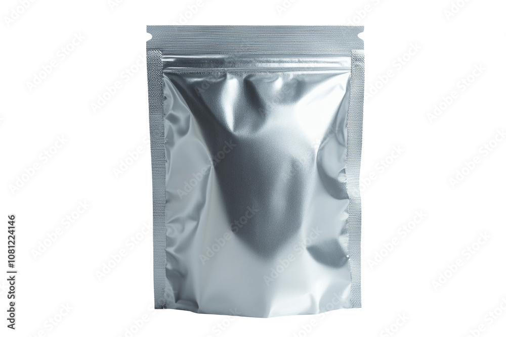 Blank Silver Foil Pouch Packaging Bag Blank Silver Foil Pouch Packaging Bag