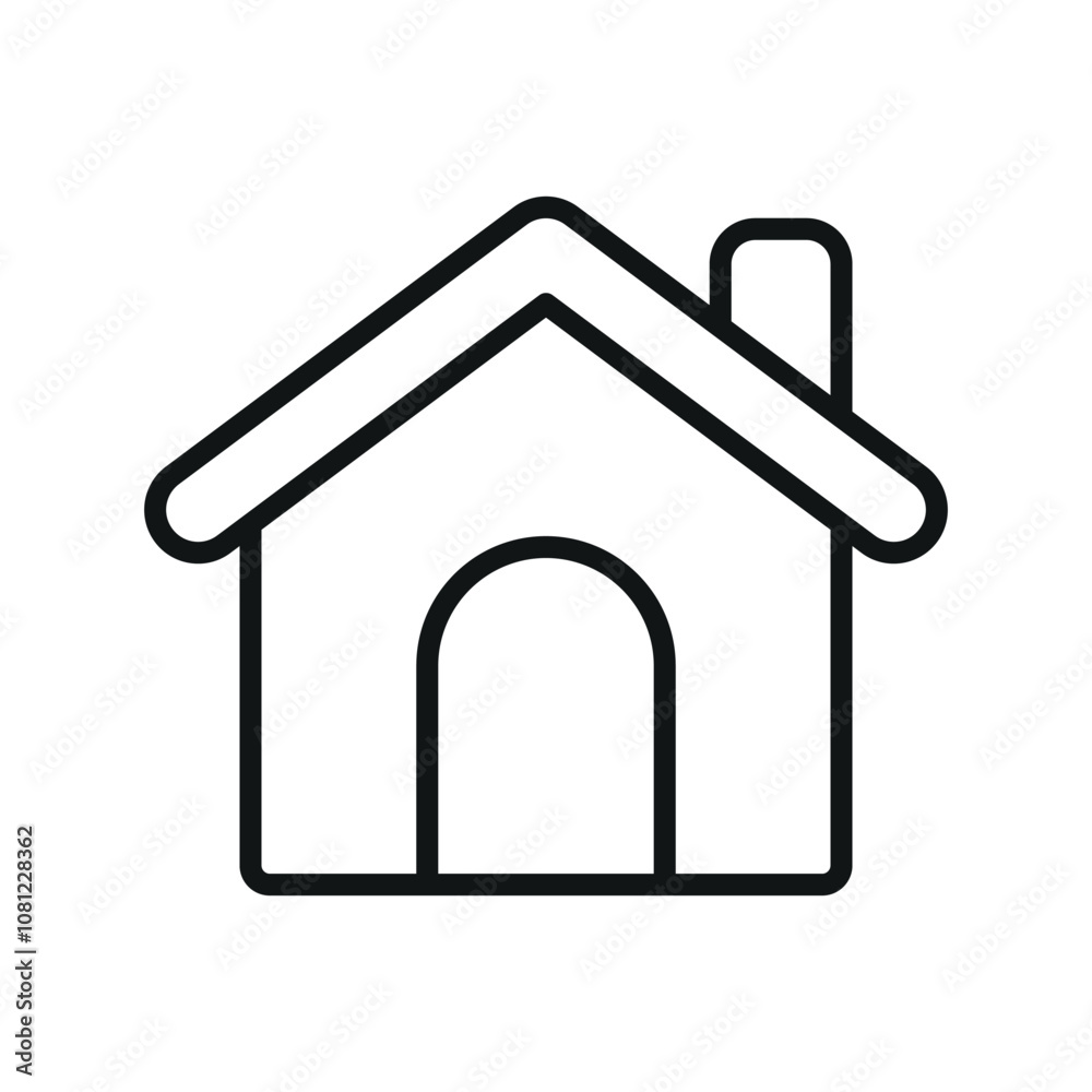 Home building icon vector design templates simple and modern Home building icon vector design templates simple and modern