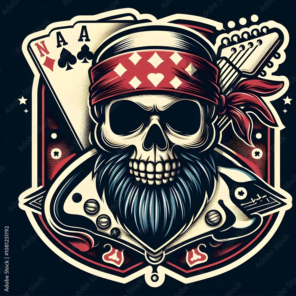 Rock n roll attractive design Rock n roll attractive design